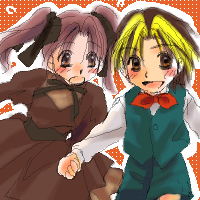 そんなに走るとコケちゃうよーっ。